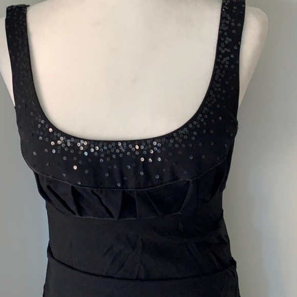 Nicole Miller Ruched Black Dress - Picture 3 of 4